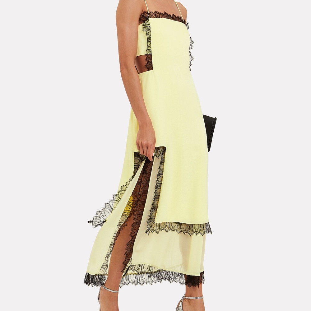 Phillip Lim Yellow Slip Dress